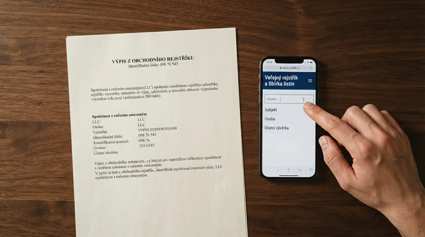 Oficiální dokument Ministerstva financí ČR s razítkem a registrační značkou vedle symbolu zámku na displeji.