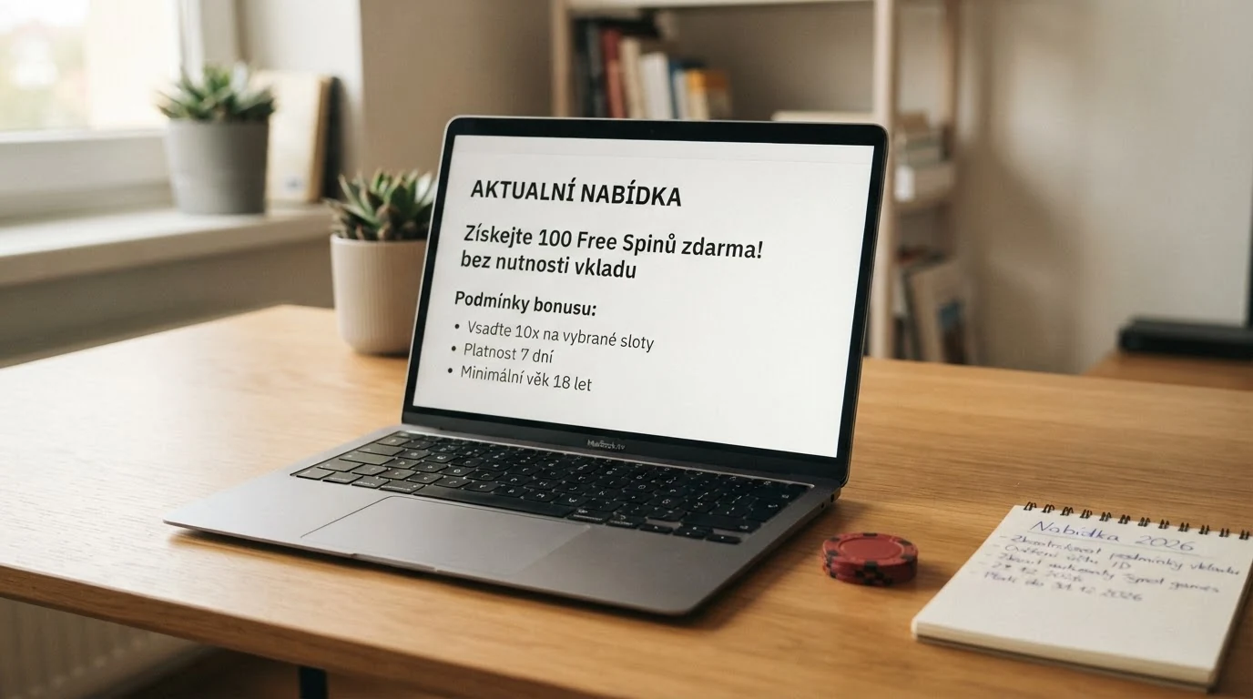 Srovnávací tabulka deseti českých online casin s počtem free spinů a klíčovými podmínkami