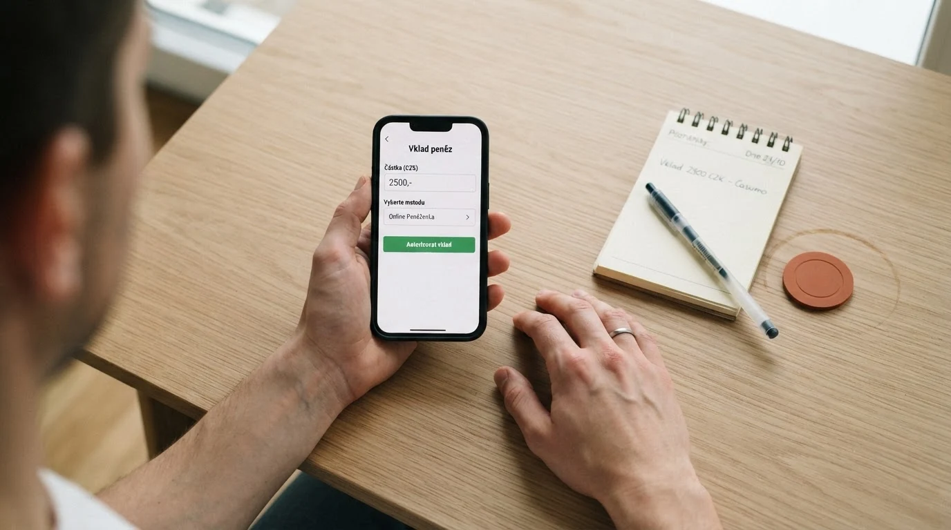 Postup vkladu přes Neteller v online casinu — výběr metody, zadání částky a autorizace